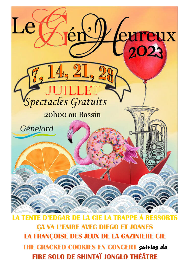 Affiche Gen'Heureux 2023