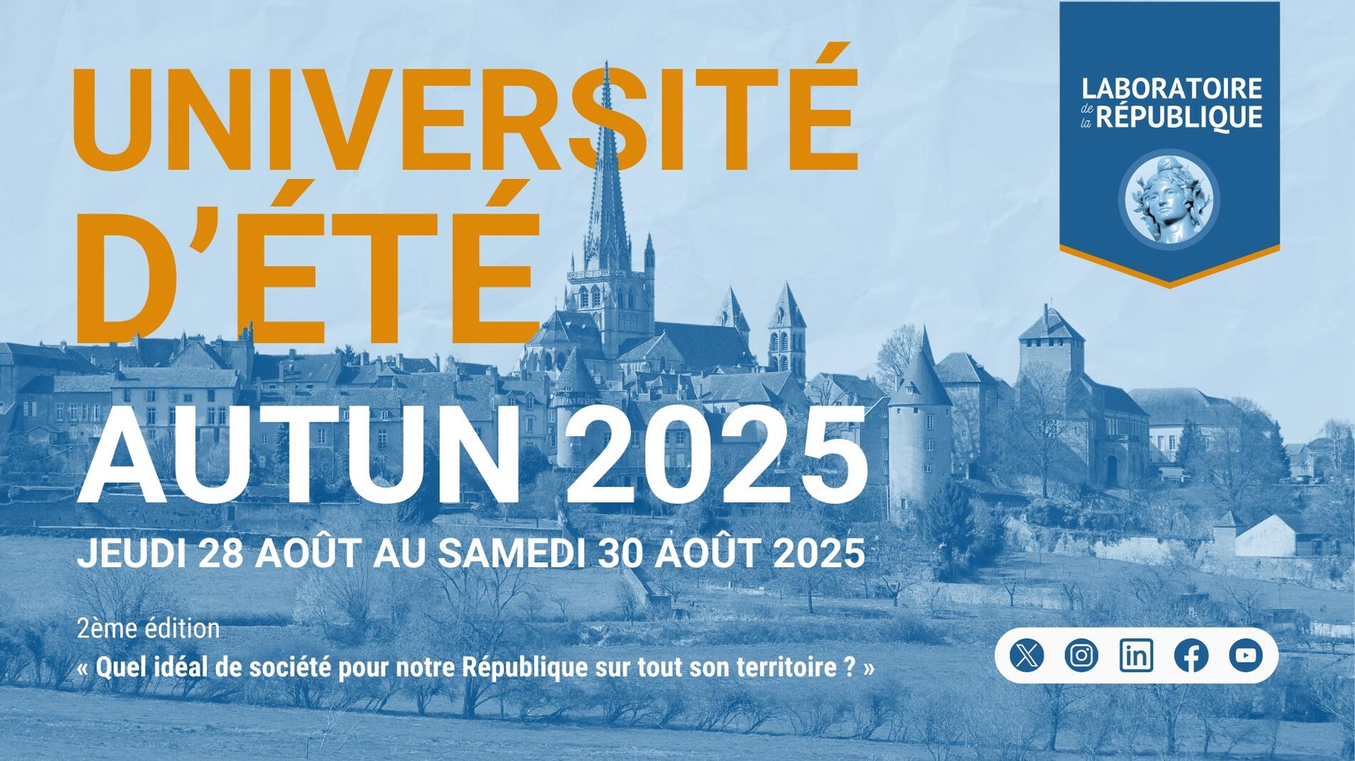 Affiche Université d'été