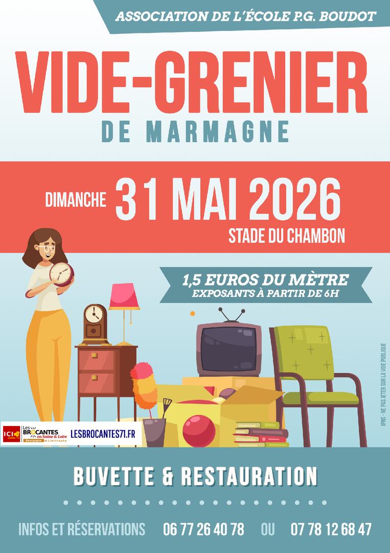 Affiche Vide grenier