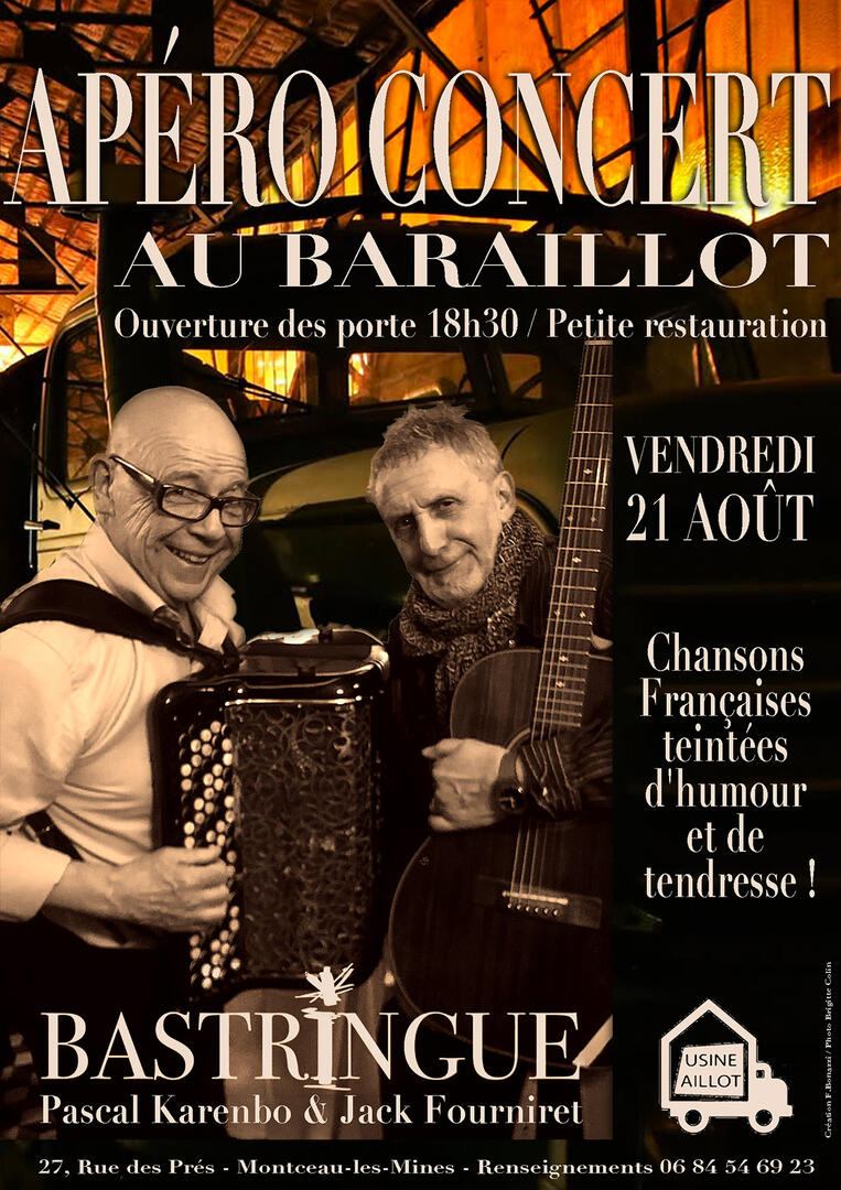 Affiche apéro concert