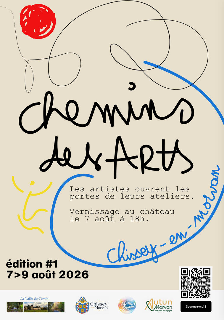 Affiche chemins des arts