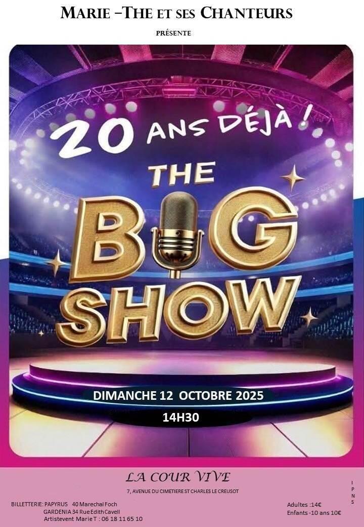 Affiche concert 12 octobre 2025