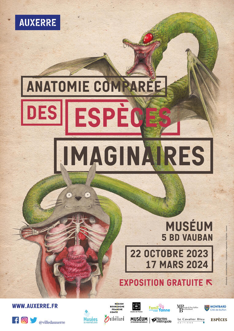 Anatomie comparée des espèces imaginaires