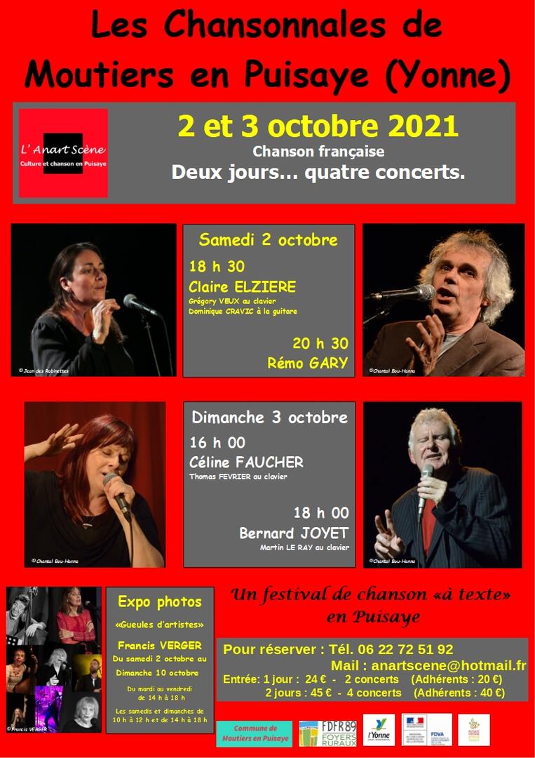 Les Chansonnales de Moutiers en Puisaye