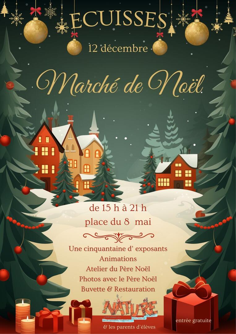 Marché Noël Écuisses