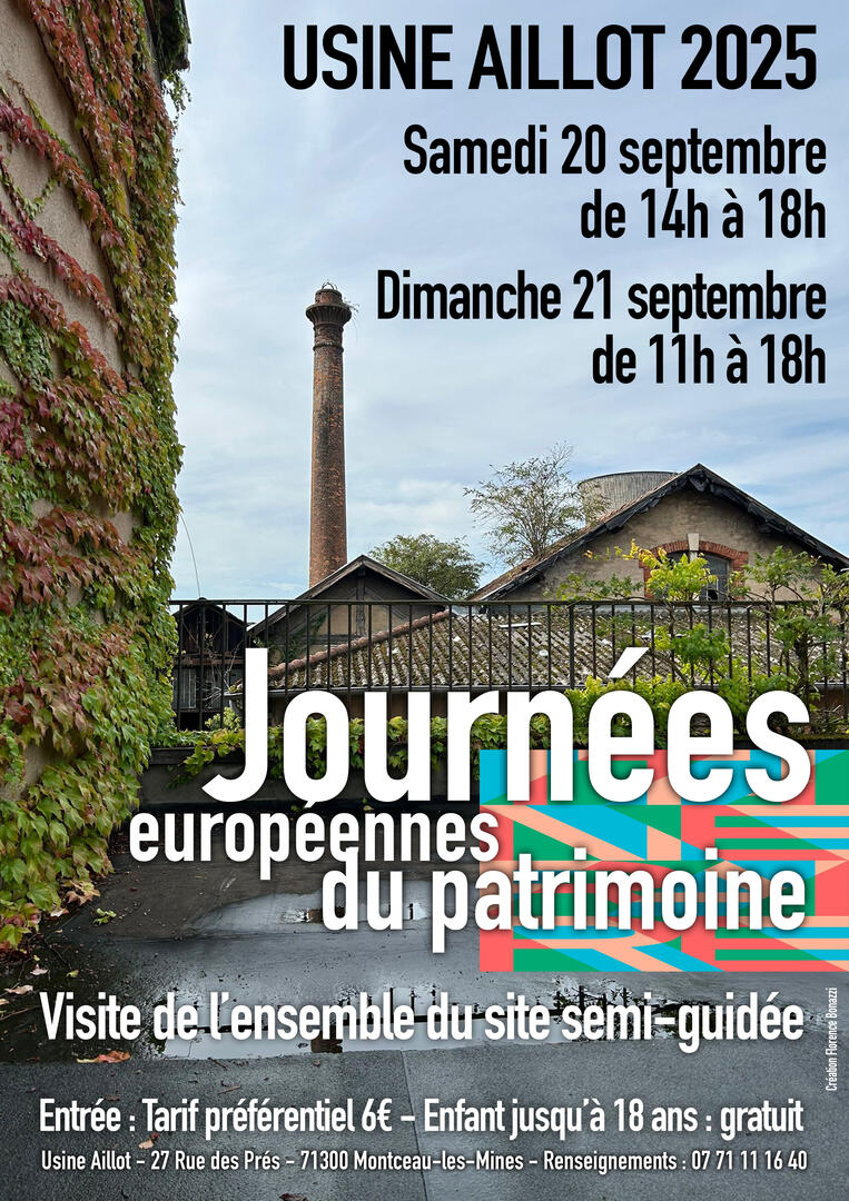Affiche Journées européennes du patrimoine 2025
