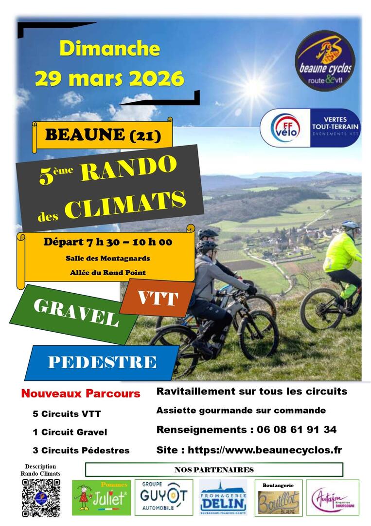 Affiche rando des climats 2026