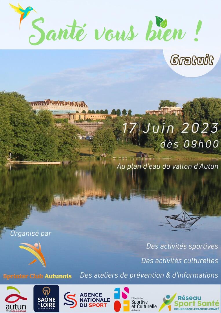 Affiche santé vous bien 2023