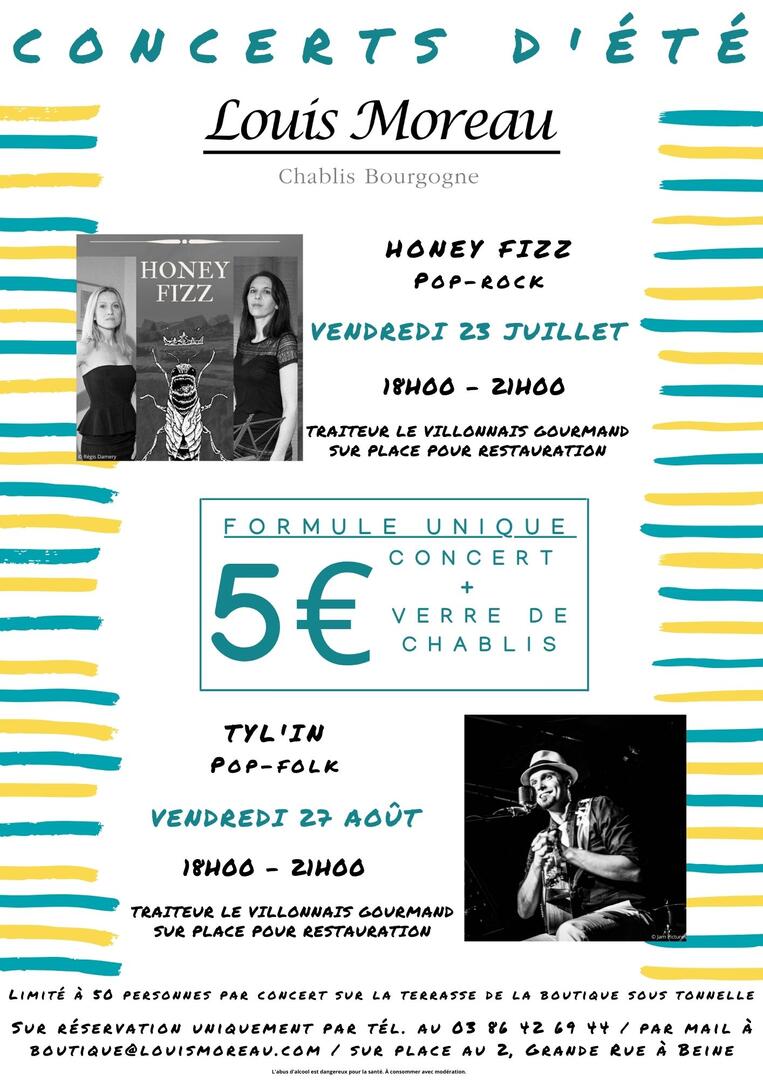 CONCERT D'ÉTÉ AU DOMAINE LOUIS MOREAU