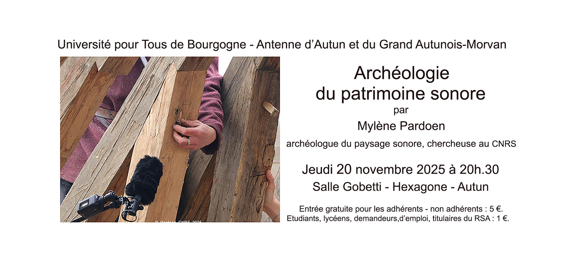 Archéologie du patrimoine sonoreData