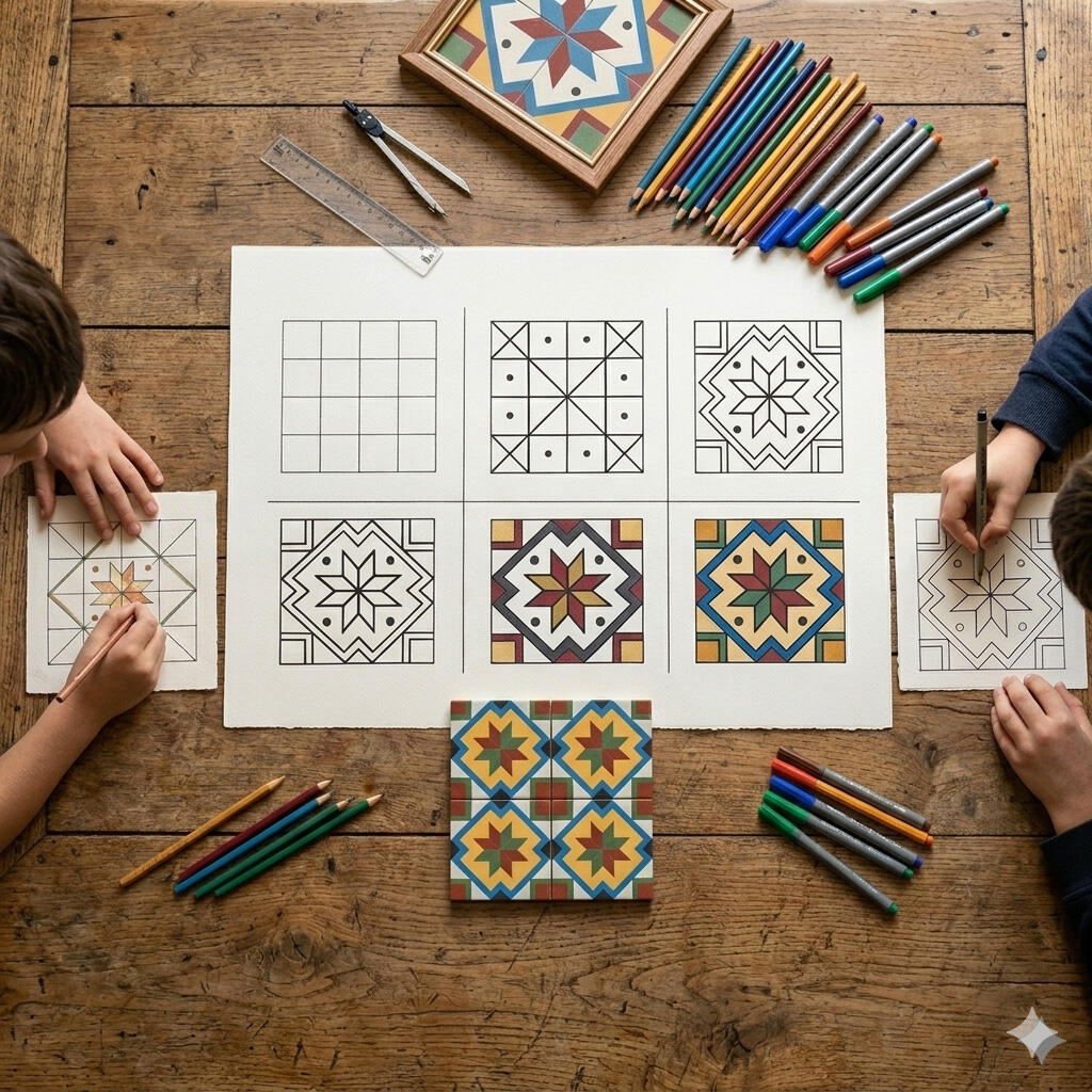 Atelier "Crée ton carreau Perrusson"