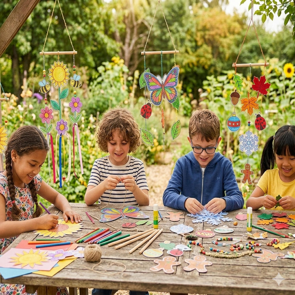 Atelier "Crée ton mobile à vent"