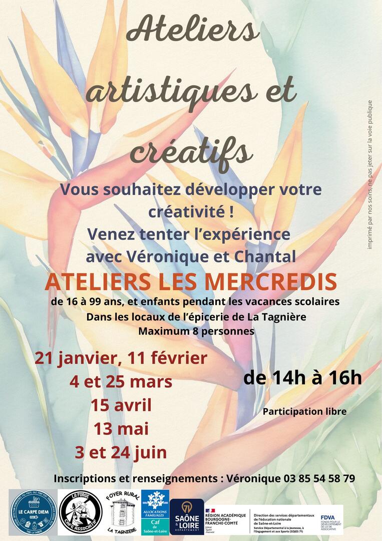 Atelier mercredi 2026