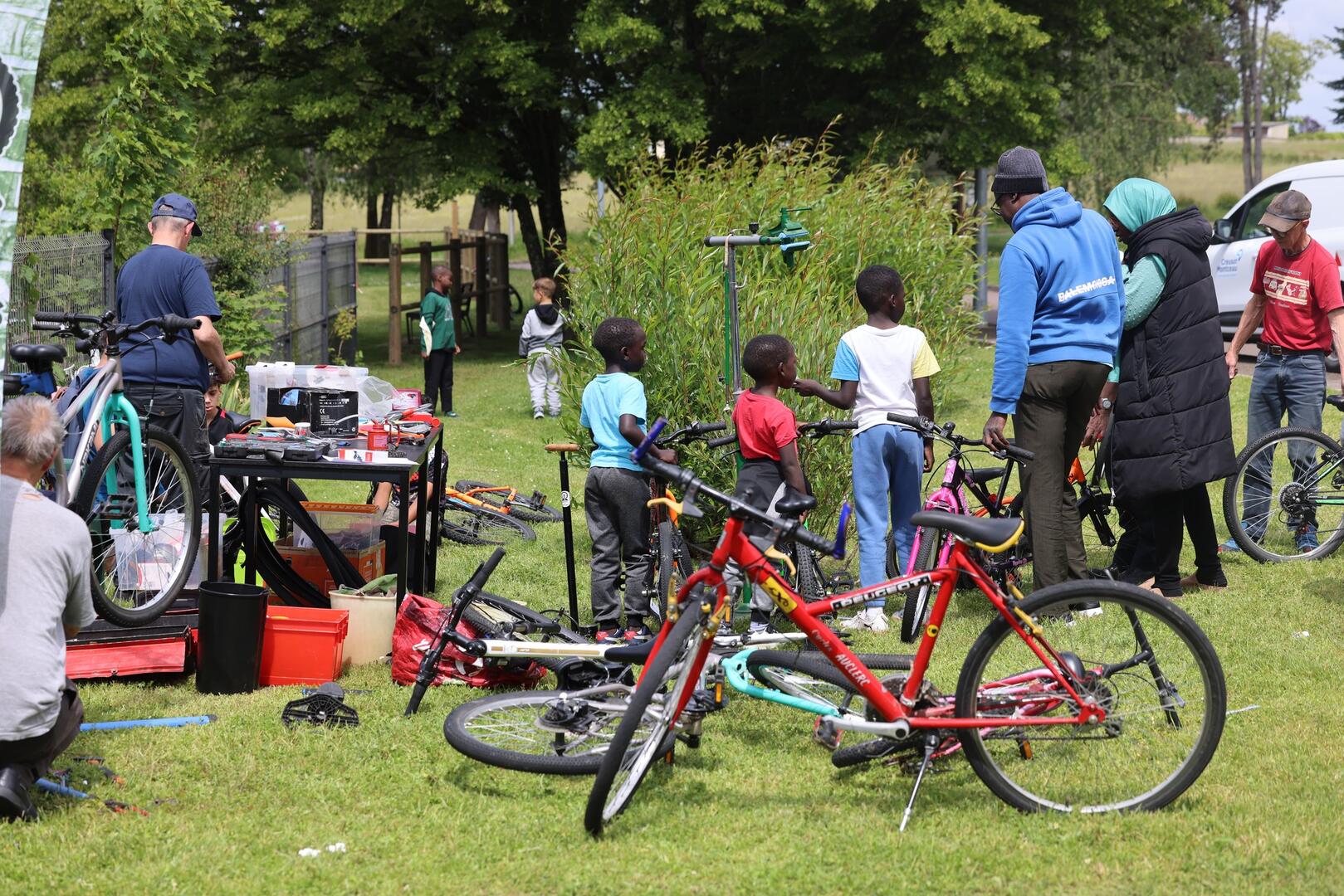Atelier réparation vélo