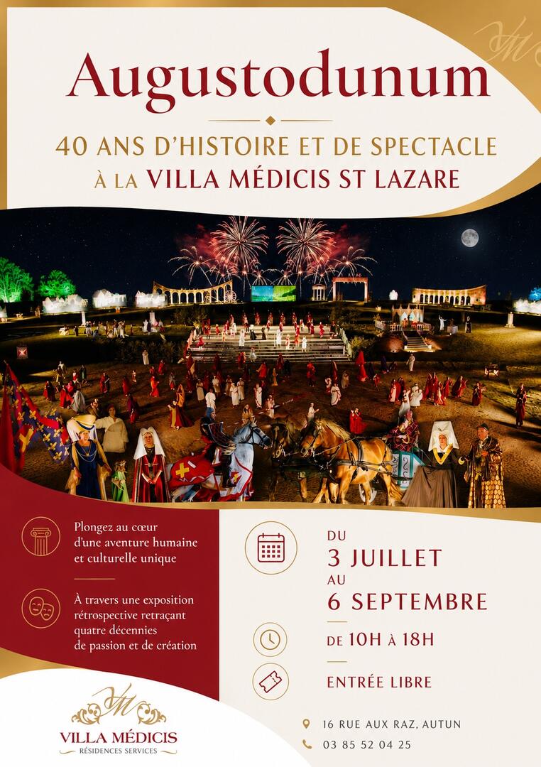 Augustodunum, 40 ans d'histoire et de spectacle