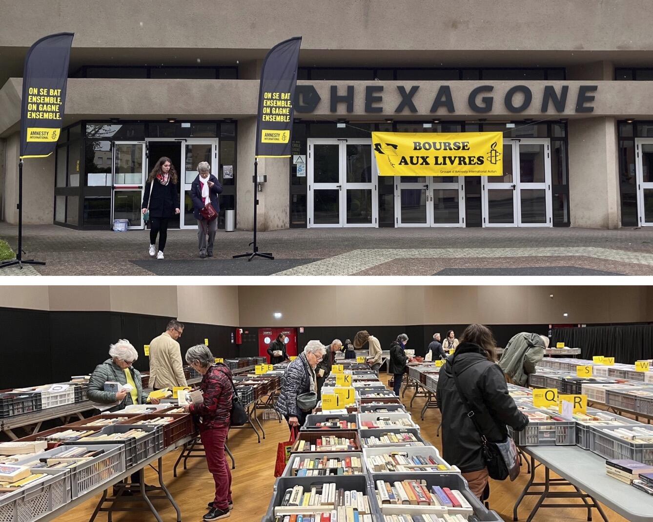 Bourse aux Livres à l'Hexagone