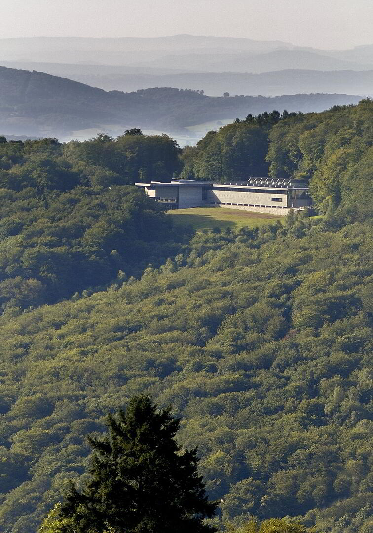 le musée de Bibracte est une curiosité architecturale.