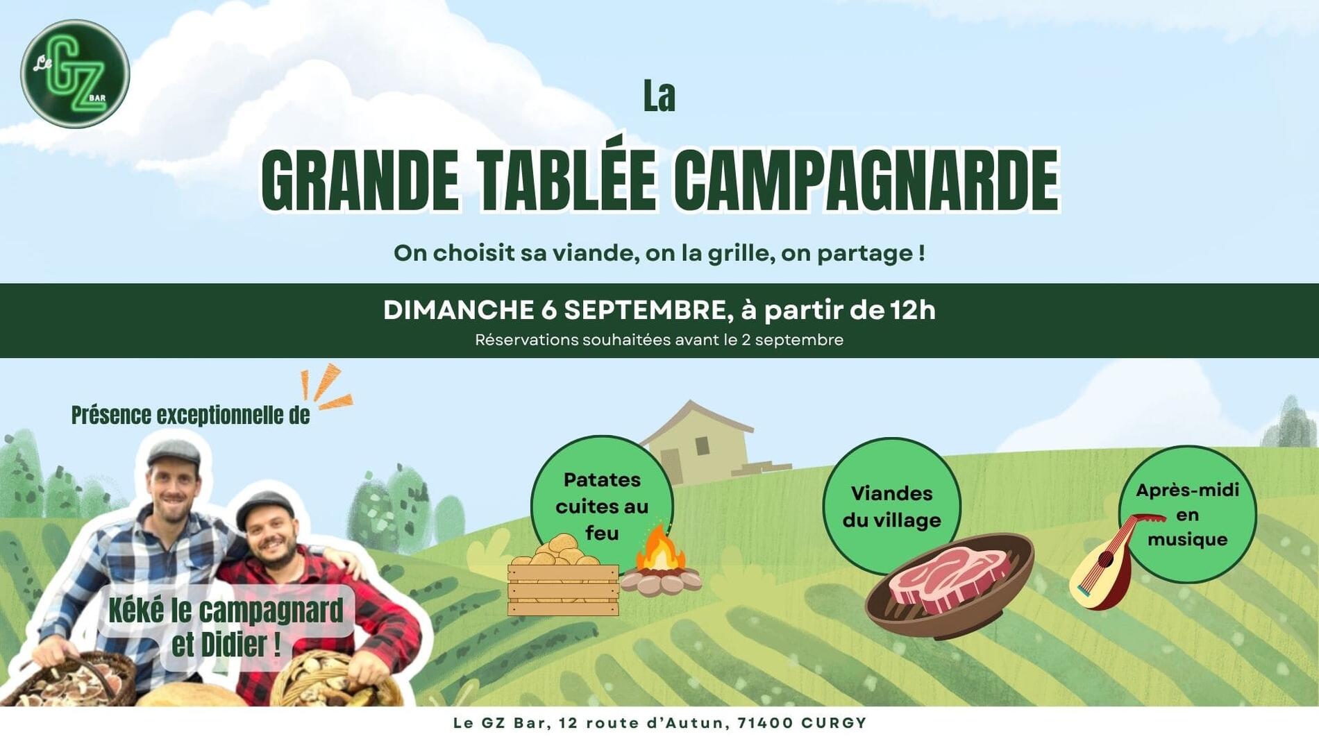La grande tablée