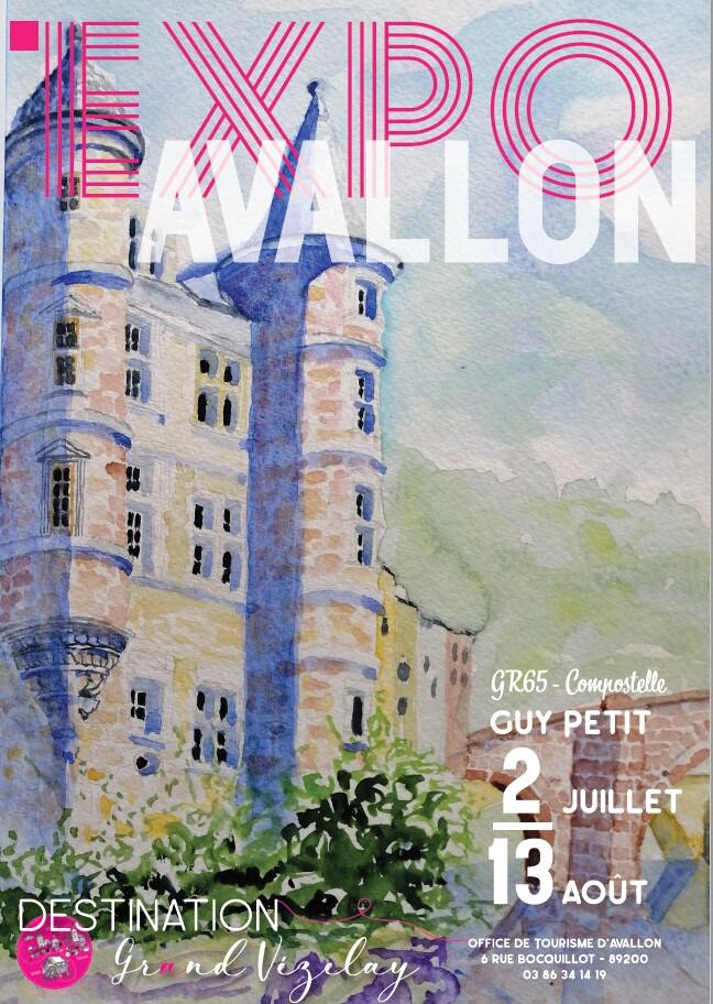 Guy Petit Exposition Avallon