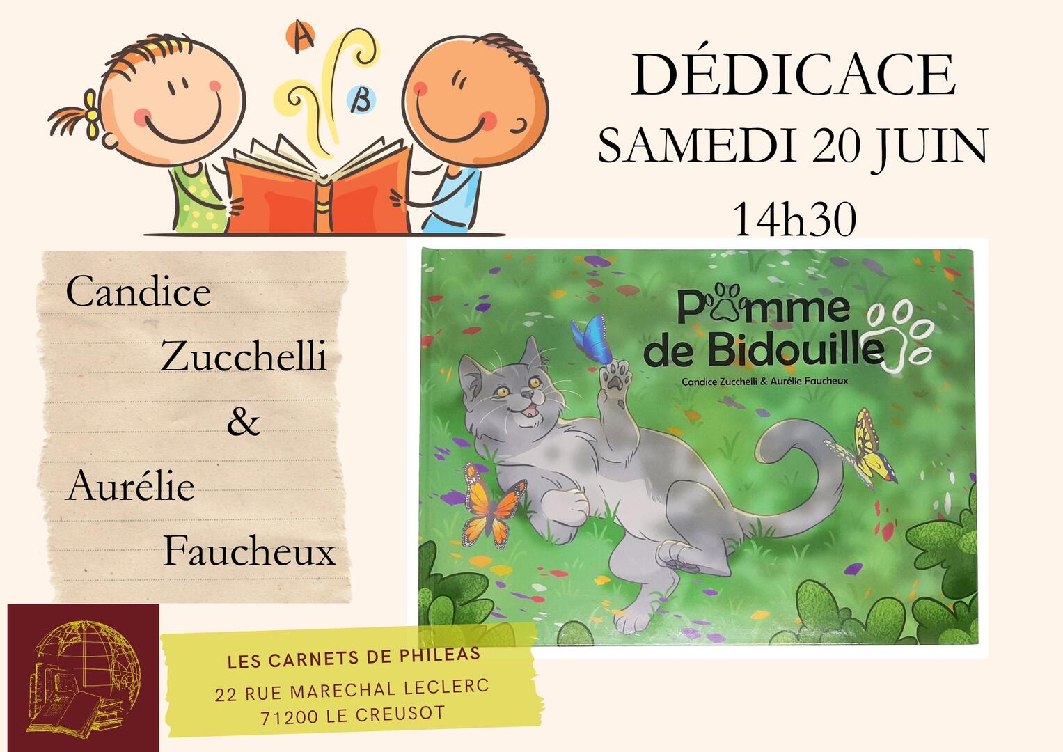 Dédicace Candice Zucchelli