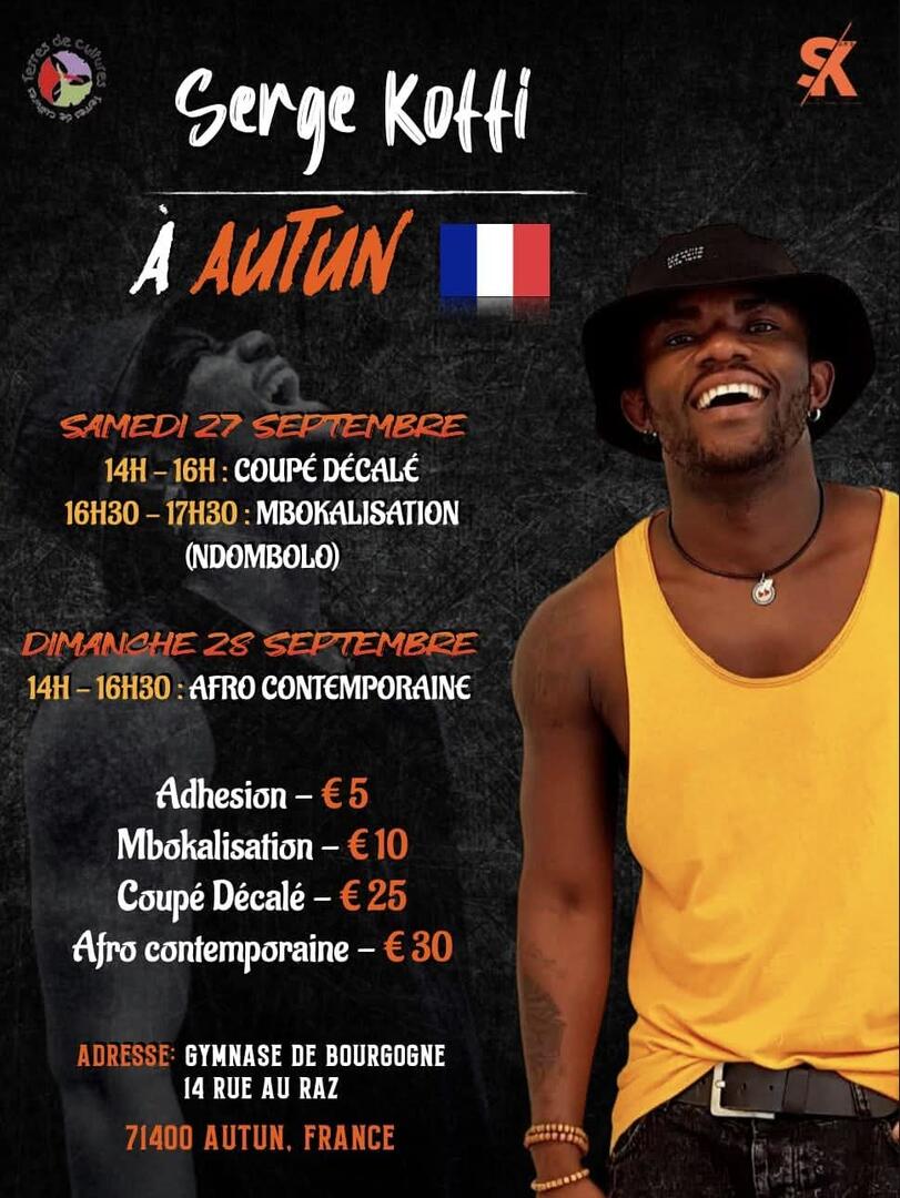 Stage de rentrée avec Serge Koffi