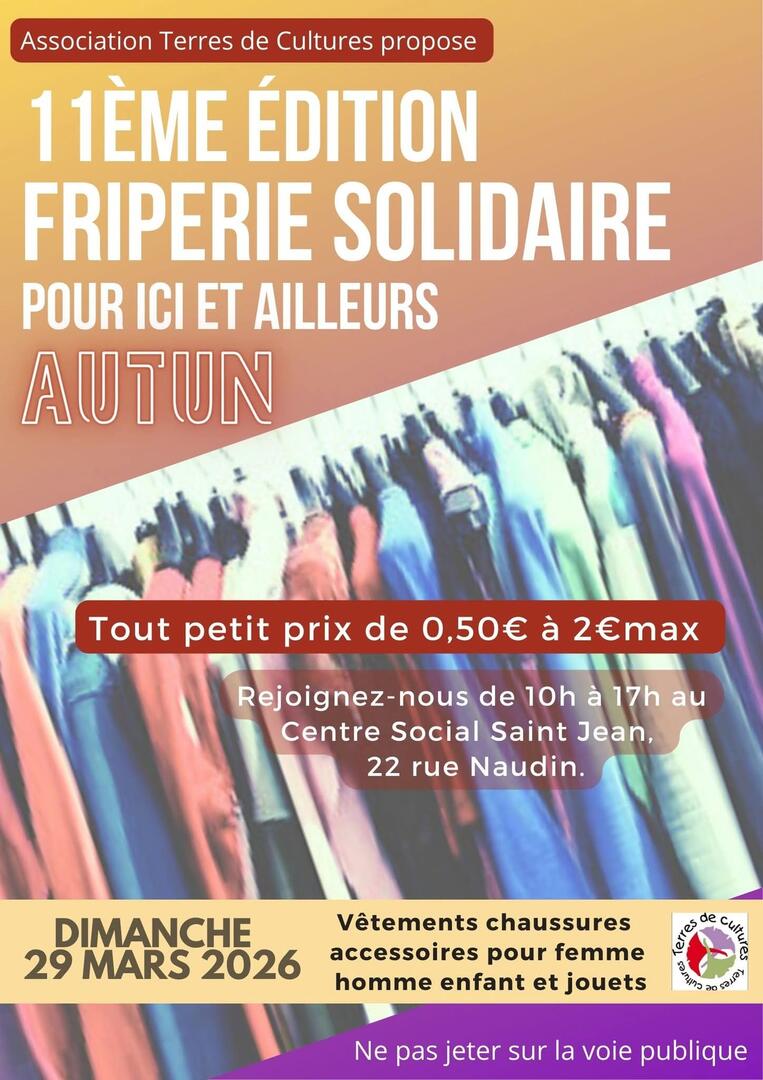 Friperie Solidaire de Terres de Cultures