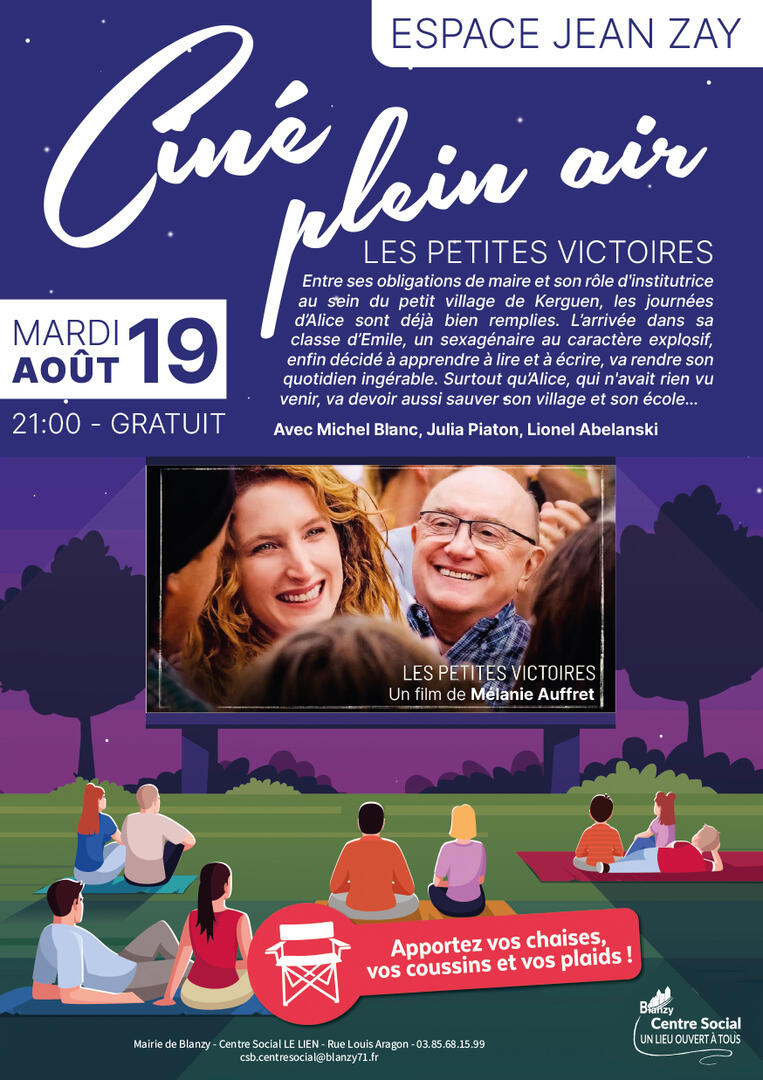 Ciné plein air - Les Petites Victoires