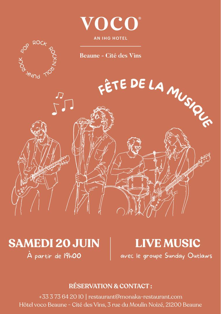 Fête de la Musique - Hôtel voco Beaune