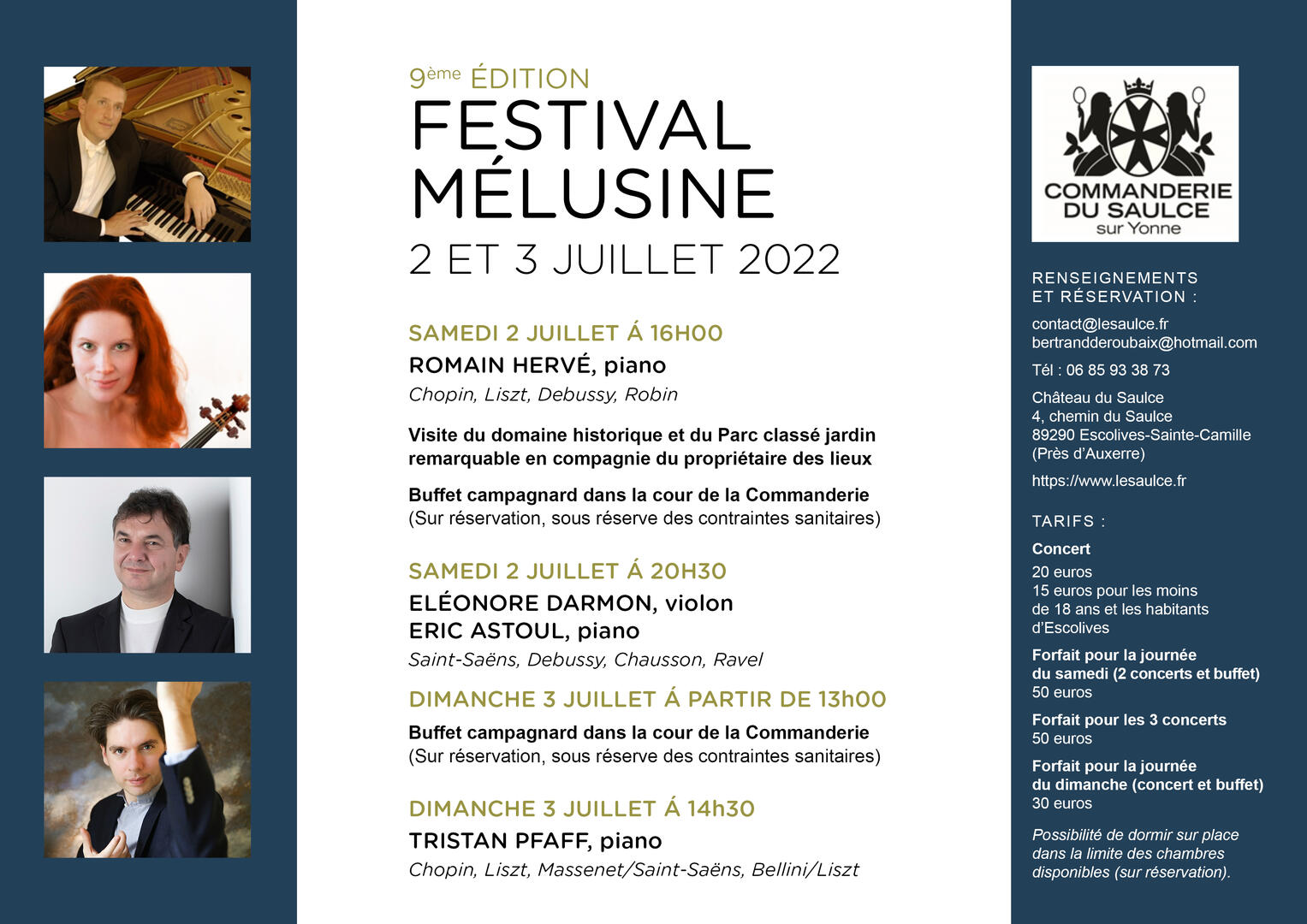 FESTIVAL MÉLUSINE 2022