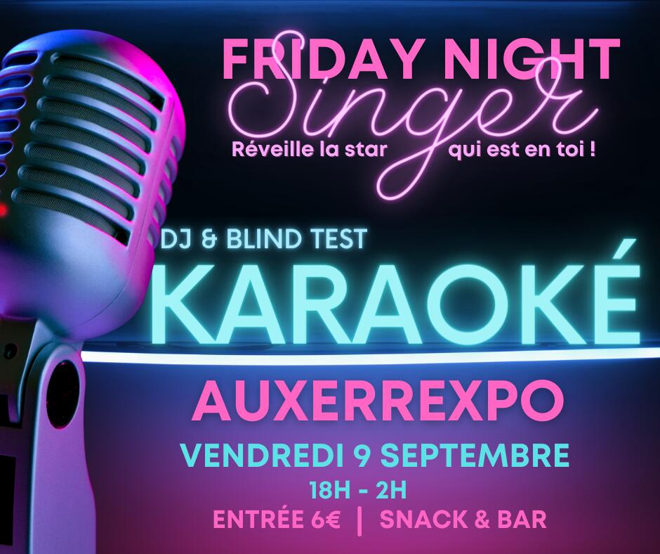 FRIDAY NIGHT SINGER - LA SOIRÉE KARAOKÉ