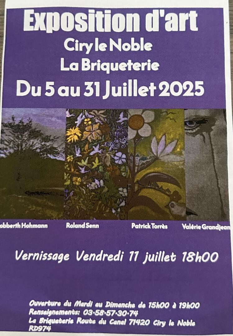 Exposition d'art Ciry-Le-Noble