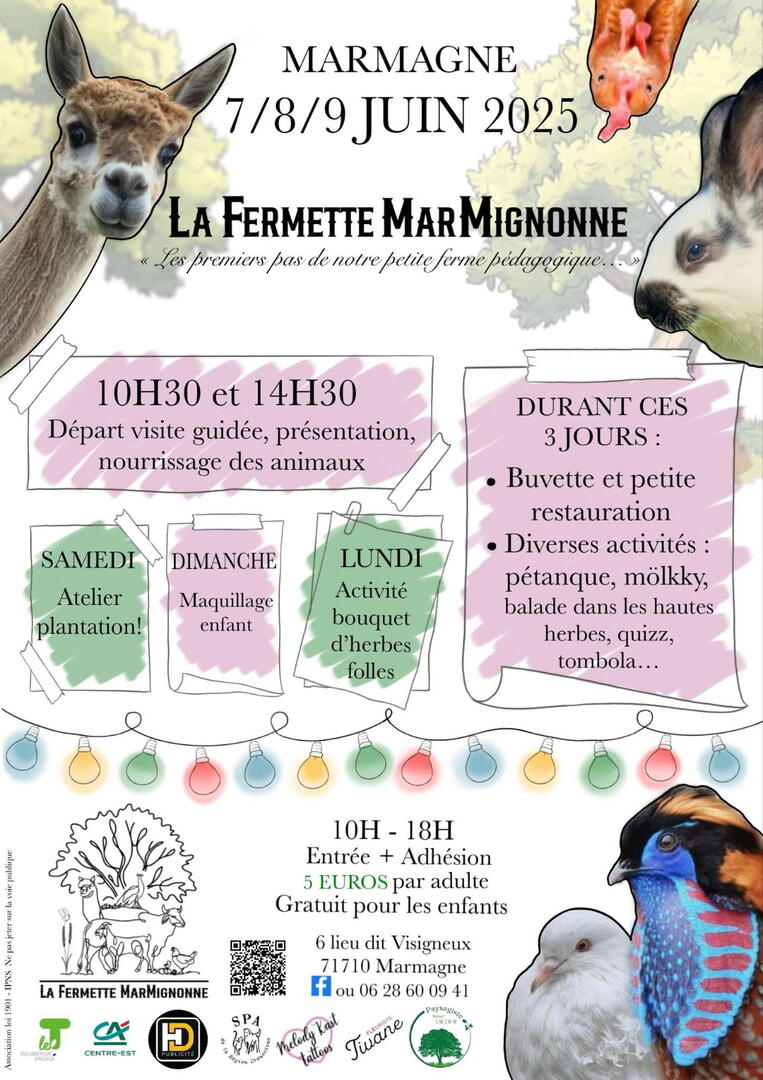 Ferme pédagogique Marmignonne