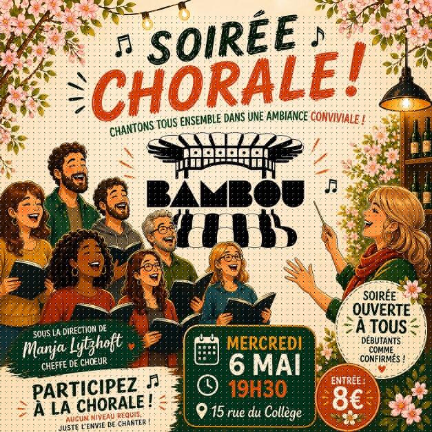 Soirée chorale 6 mai