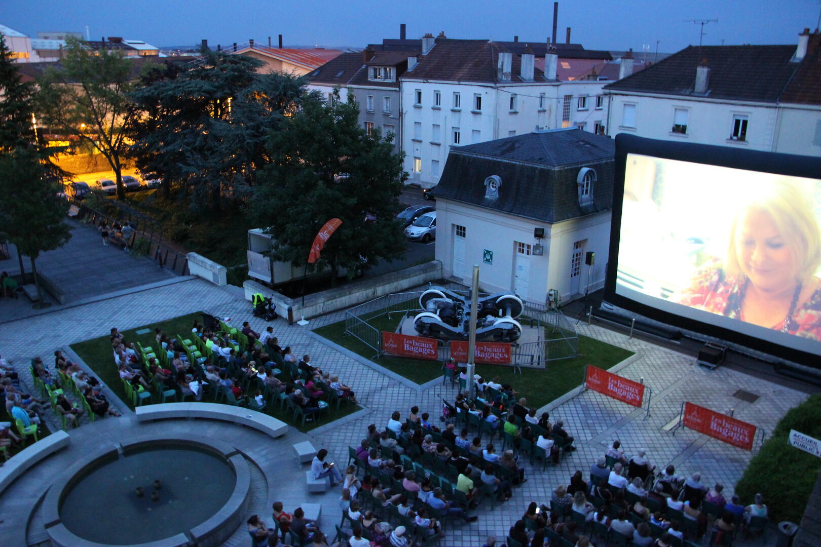 Cinéma en plein air au Creusot