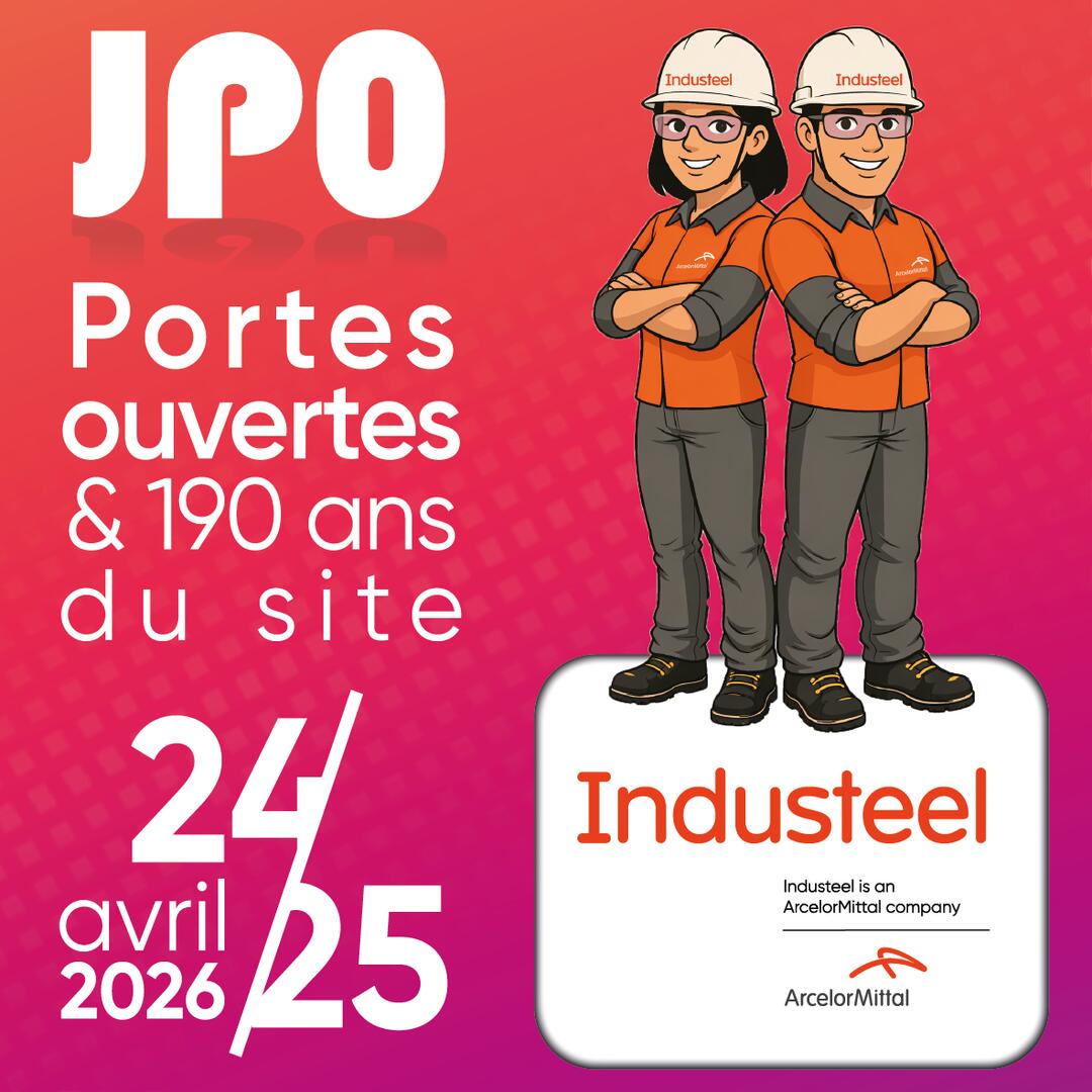 Visuel JPO Industeel