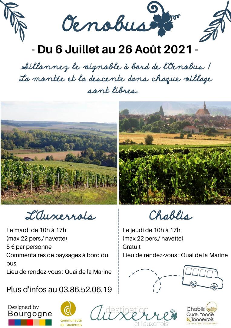 OENOBUS : AUXERRE - CHABLIS