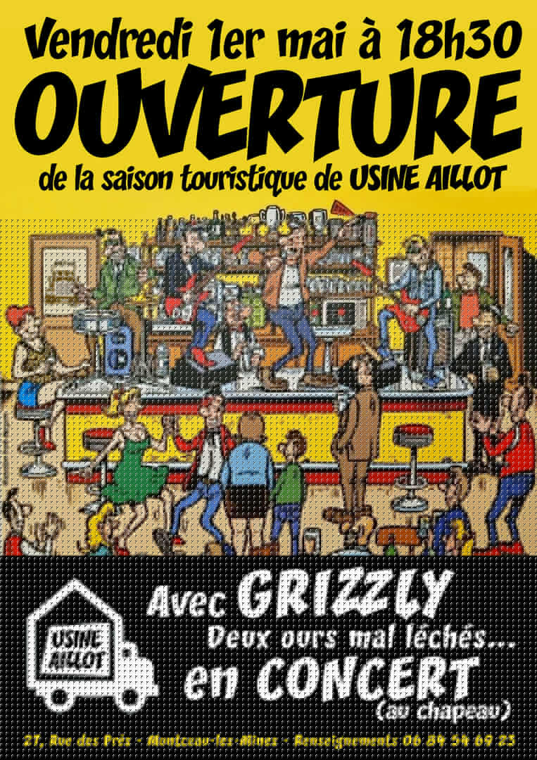 Ouverture saison touristique Usine Aillot 2026