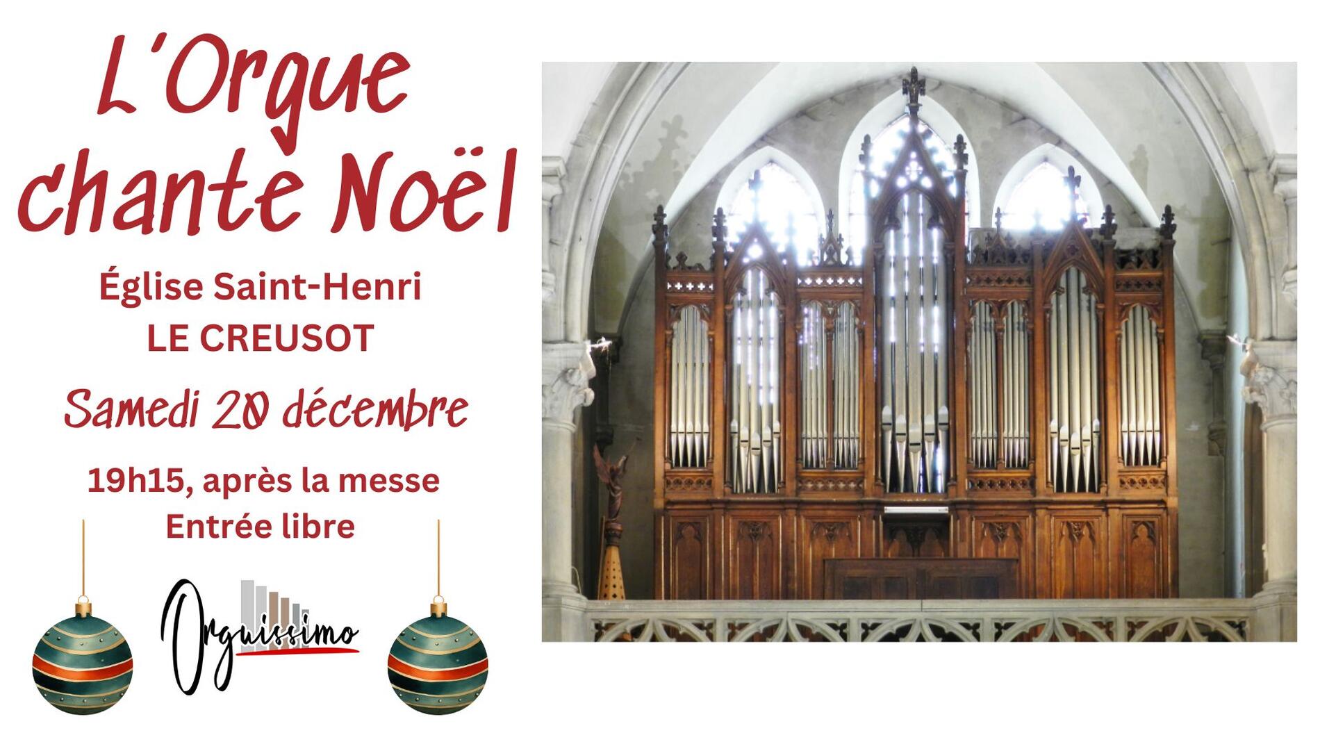 L’Orgue chante Noël