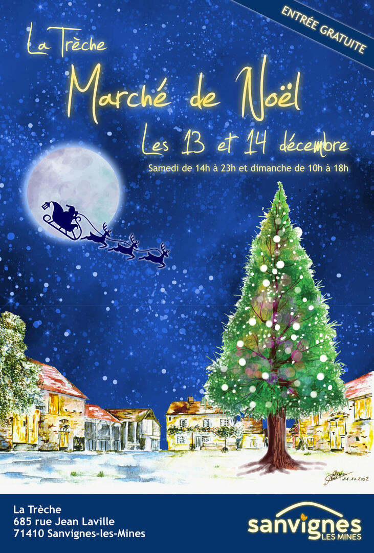 Marché de Noël Sanvignes 2025
