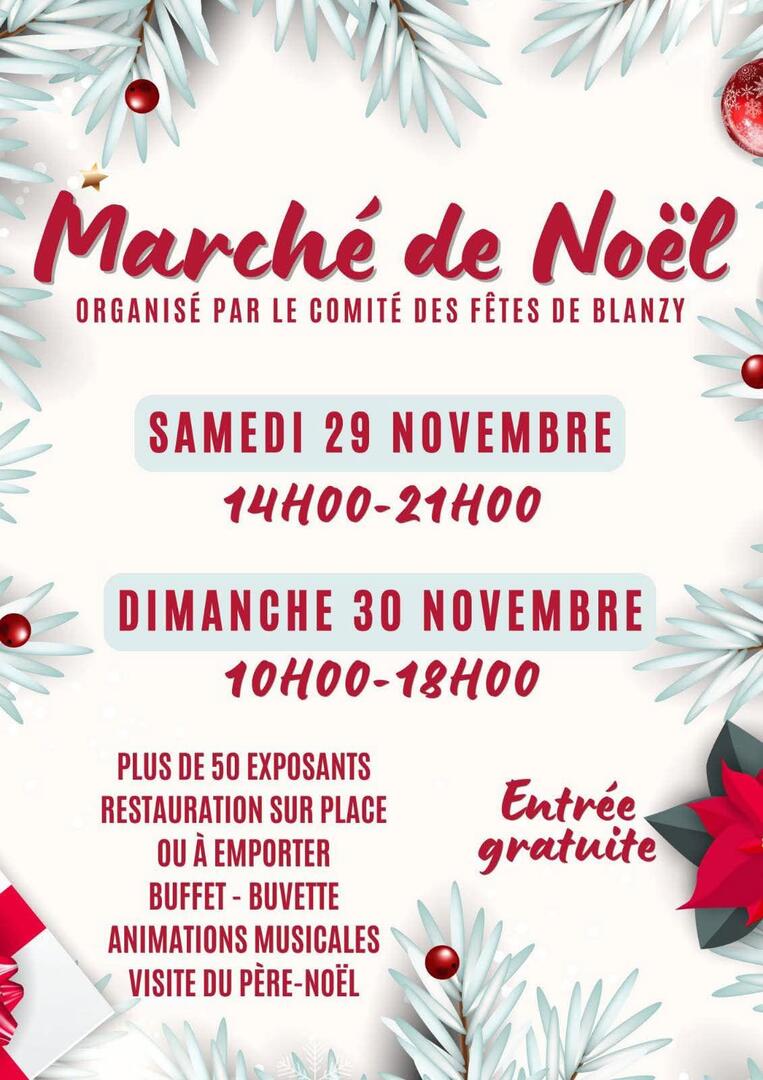 Marché de Noël Blanzy