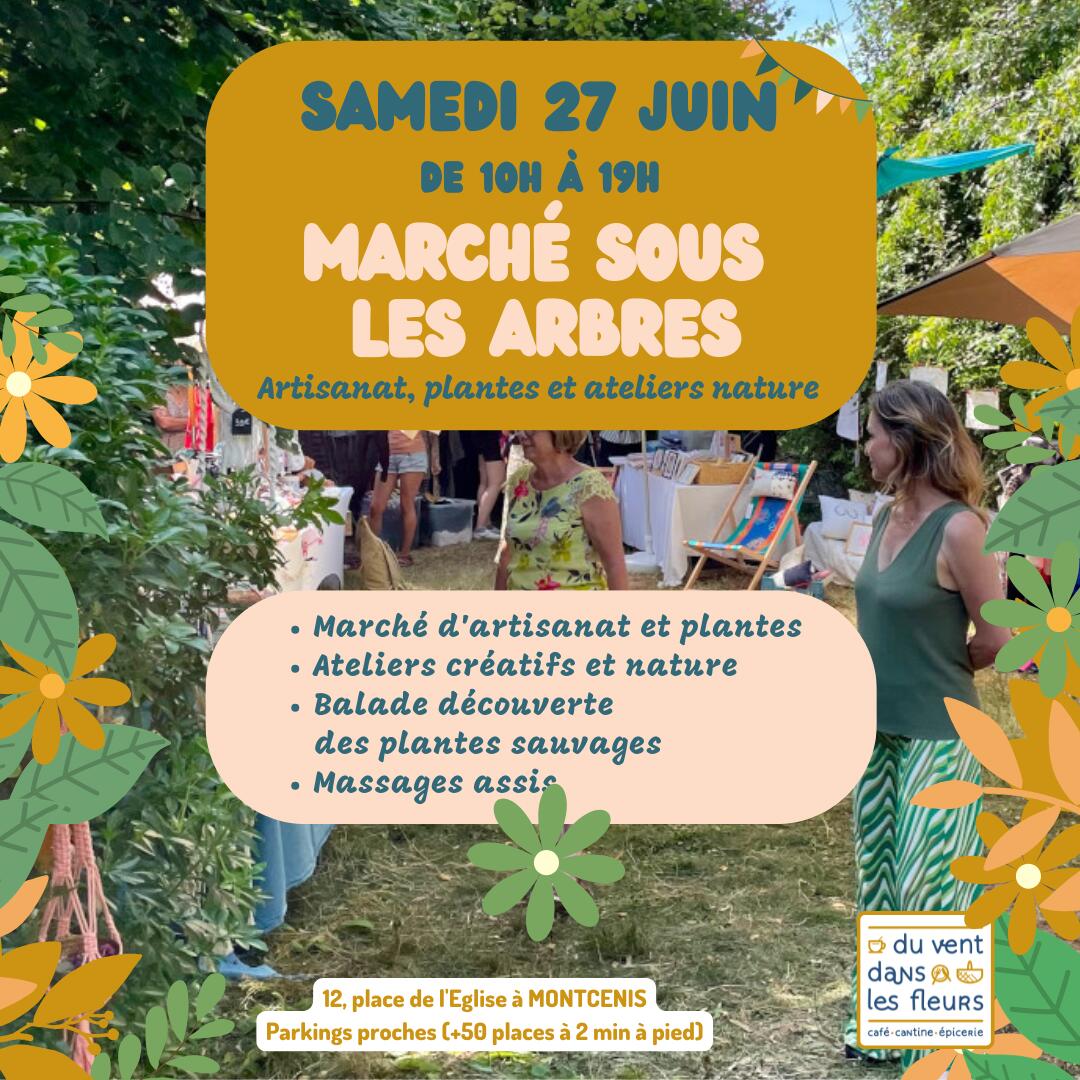Marché sous les arbre 2026