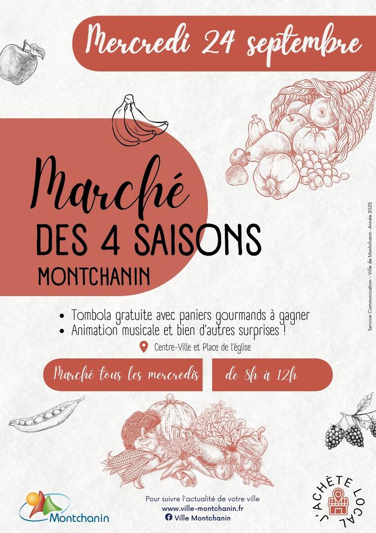 Marchés 4 saisons septembre 2025