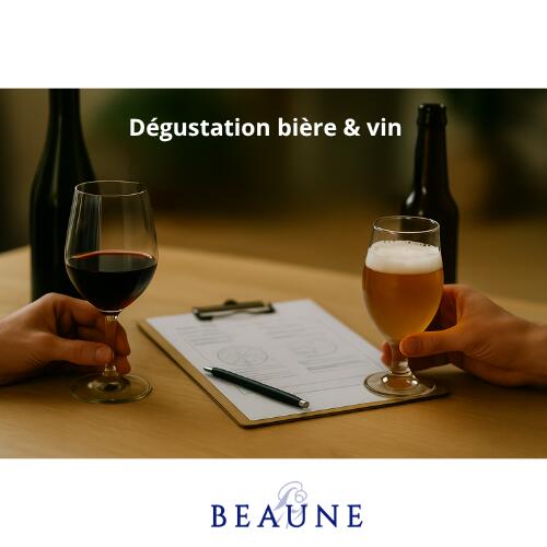 Dégustation bière et vin