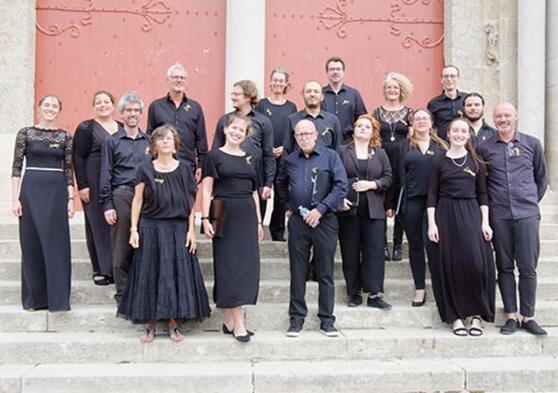 l'ensemble vocal Anima ets un habitué du musée de Bibracte