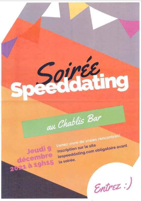 Speed Dating Chablis Bar 9 dec