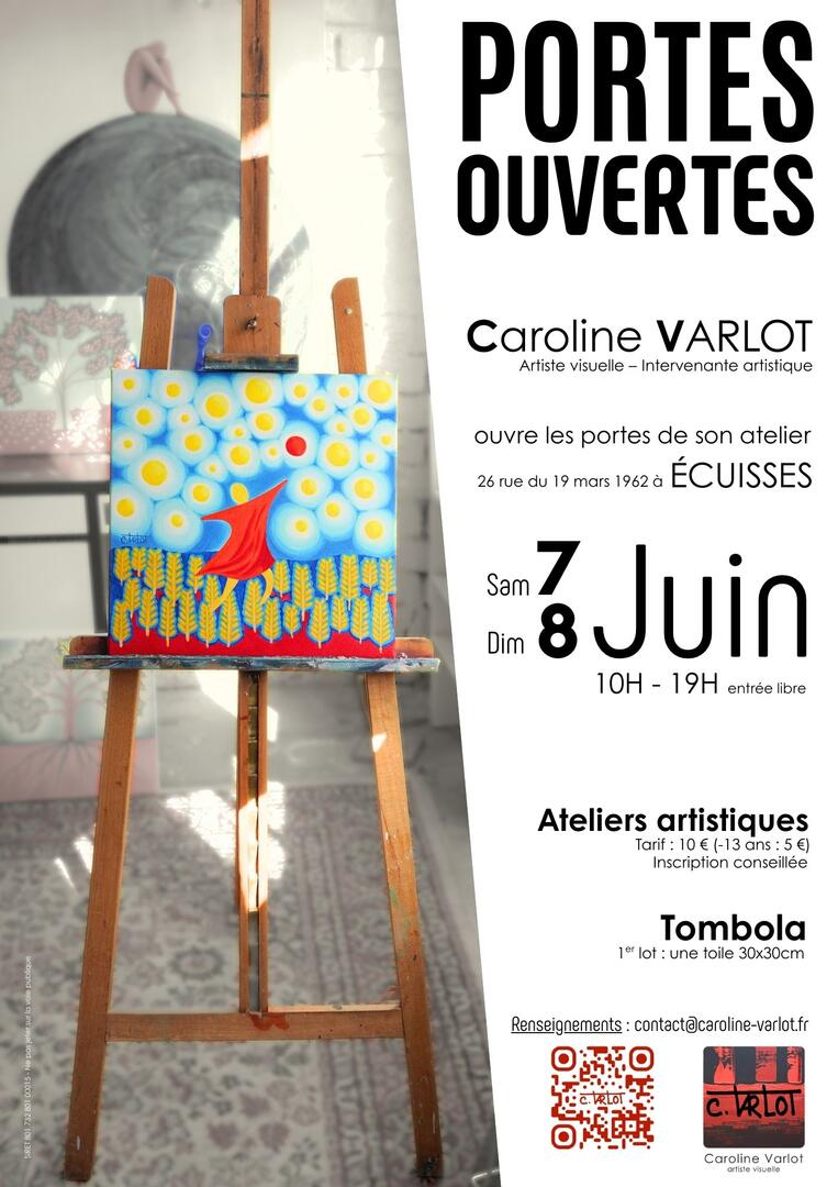 Portes ouvertes Atelier Caroline Varlot 2025 juin - 1