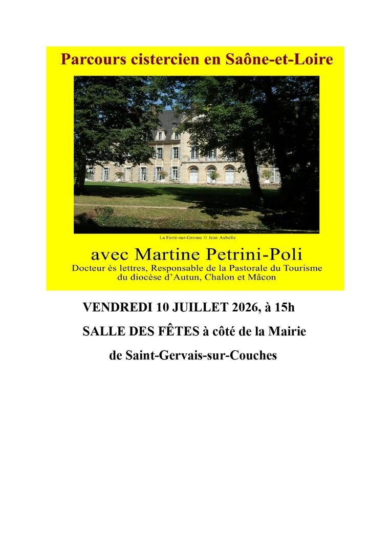 PARCOURS CISTERCIEN