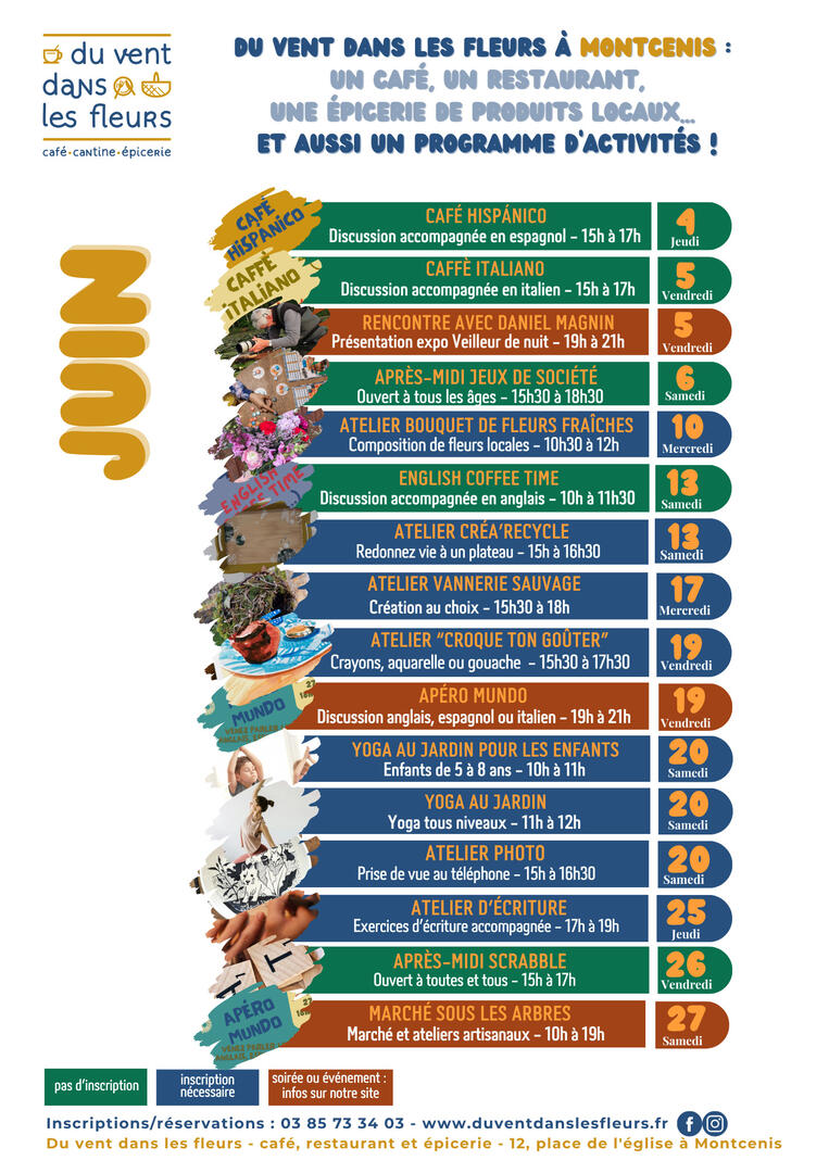 Programme juin 2026