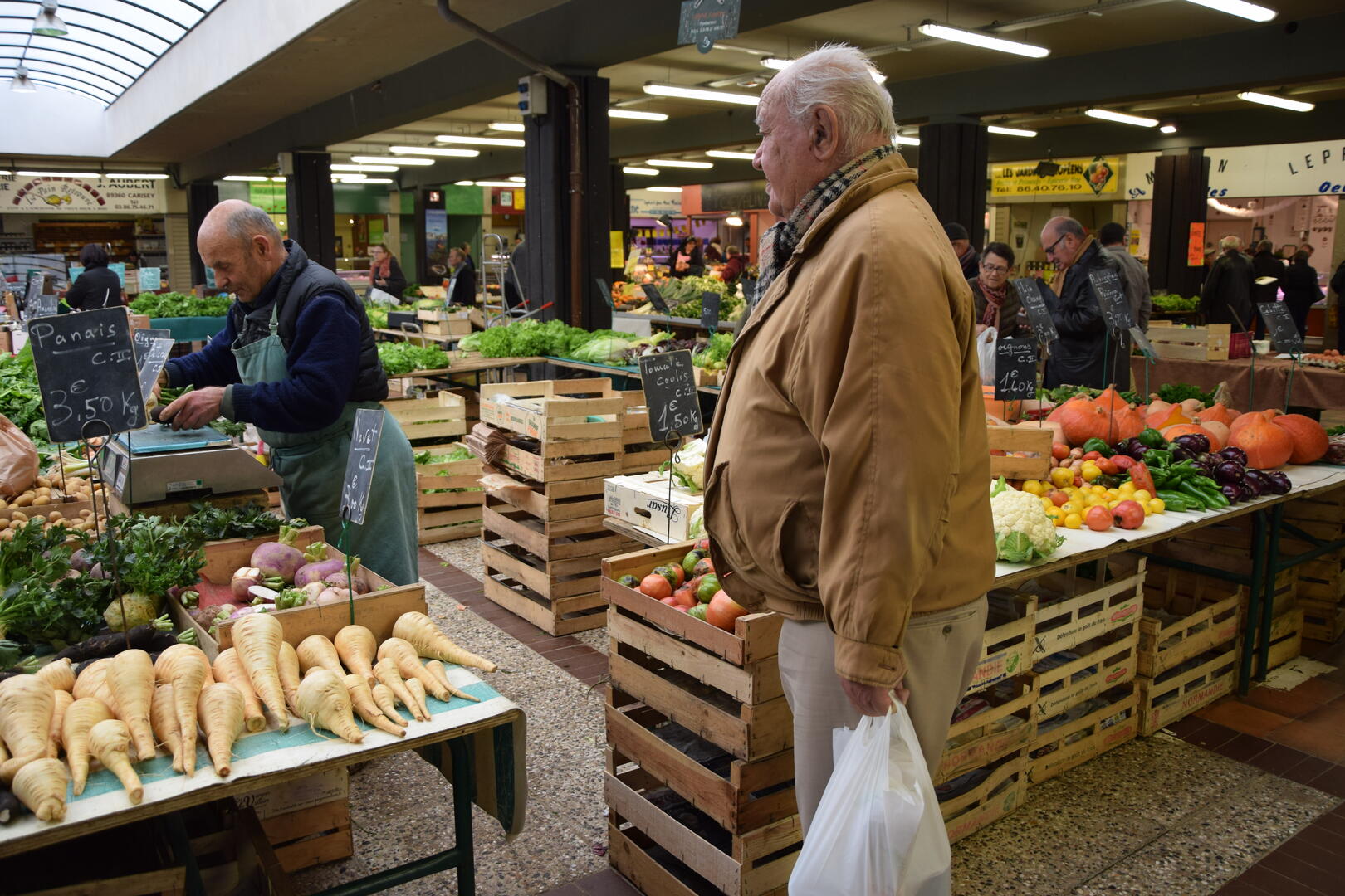 RDV au marché © Ville d'Auxerre