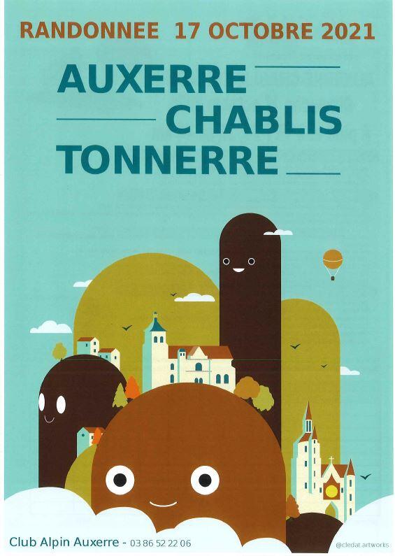 Rando Auxerre-Chablis-Tonnerre 17 oct
